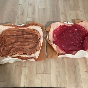 Peanut Butter & Jelly Halloween Costume -Adult